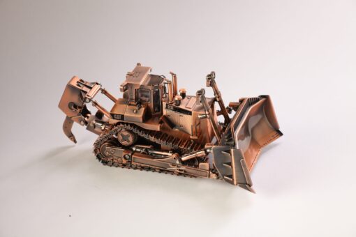 Cat Diecast D11T Track-Type Tractor 85517 Commemorative Edition Copper Plated - Image 2