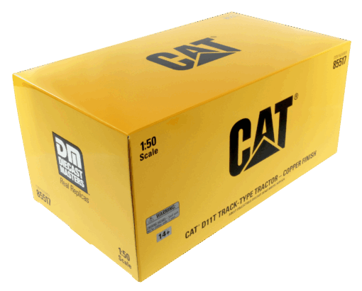 Cat Diecast D11T Track-Type Tractor 85517 Commemorative Edition Copper Plated - Image 14