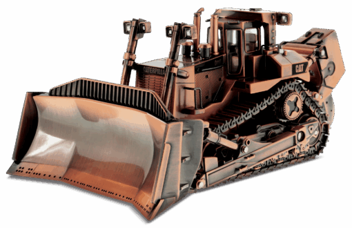 Cat Diecast D11T Track-Type Tractor 85517 Commemorative Edition Copper Plated