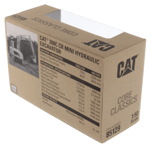 Cat Diecast 308C CR Hydraulic Excavator 85129C - Image 11