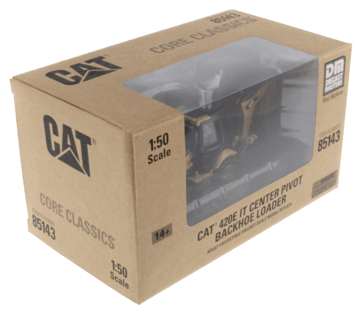 Cat Diecast 420E IT Backhoe Loader with work tools 85143C - Image 12