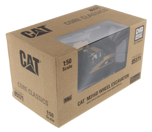 Cat Diecast M316D Wheel Excavator 85171C - Image 10