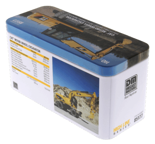 Cat Diecast M318D Wheeled Excavator 85177C 1:87 Scale - Image 11
