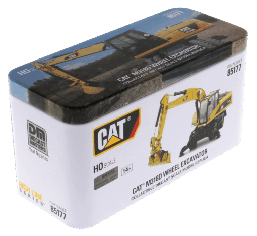 Cat Diecast M318D Wheeled Excavator 85177C 1:87 Scale - Image 10