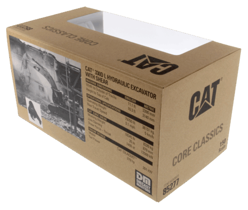 Cat Diecast 330D L Hydraulic Excavator with Shear 85277 - Image 11