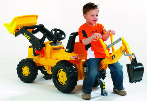 Cat Rolly Junior with Frontend Loader and Backhoe 81 300 1 - Image 3