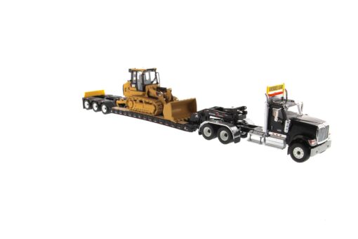 International Diecast HX520 Tandem Black with XL120 Trailer and Cat 963K Track Loader 85599 - Image 9