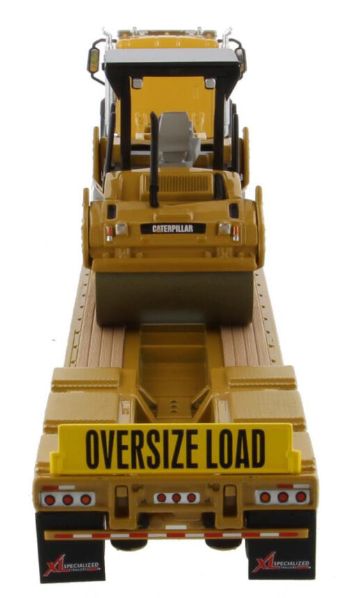 Cat Diecast CT660 Day Cab & XL120 with Cat CB-534D XW Vibratory Asphalt Compactor Load 85601C - Image 8