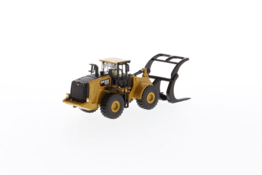 Cat Diecast 972M Wheel Loader with Log Forks 85950 1:87 scale - Image 7