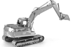 Metal 3D Model Kit Cat Excavator MMS422