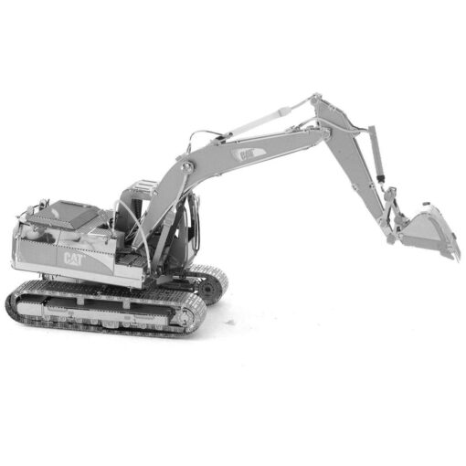 Metal 3D Model Kit Cat Excavator MMS422 - Image 3