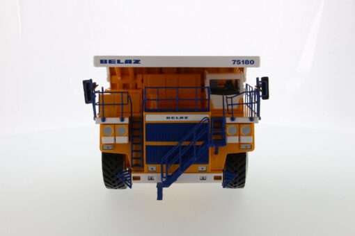 Diecast BELAZ 75180 Dump Truck White Body - Image 17