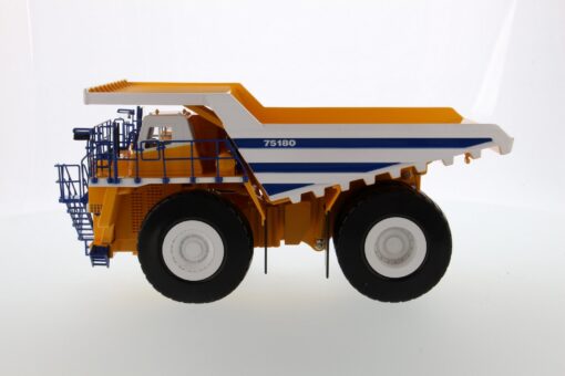 Diecast BELAZ 75180 Dump Truck White Body - Image 15
