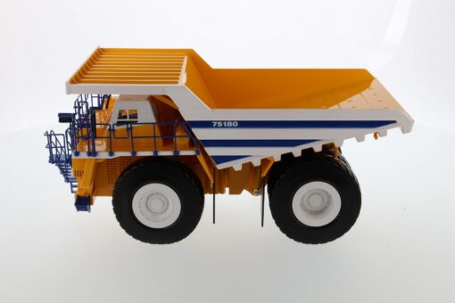 Diecast BELAZ 75180 Dump Truck White Body - Image 7