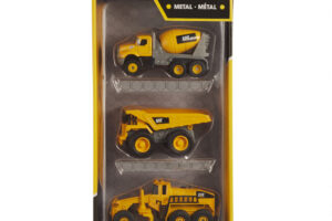 Cat Metal Machines 3-Pack Grader/Concrete Truck/Dump Truck 82273
