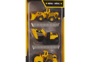 Cat Metal Machines 3-Pack Loader/Roller/Excavator 82274
