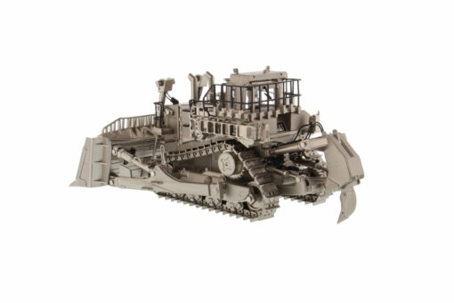 Cat Diecast D11T Track-Type Tractor Commemorative Edition Matt Silver Finish 85252 - Image 15