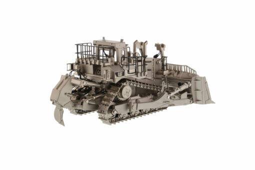Cat Diecast D11T Track-Type Tractor Commemorative Edition Matt Silver Finish 85252 - Image 11