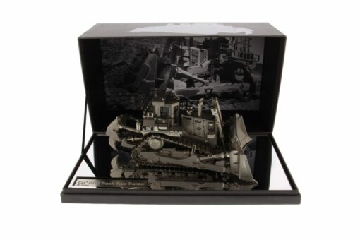 Cat Diecast D11T Track-Type Tractor Commemorative Edition Matt Silver Finish 85252 - Image 3