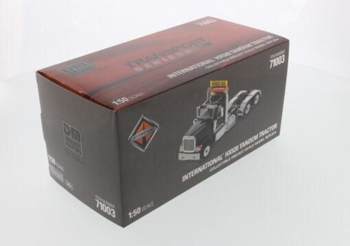 International 1:50 Diecast HX520 SF Black Tandem Prime Mover Tractor Truck 71003 - Image 11