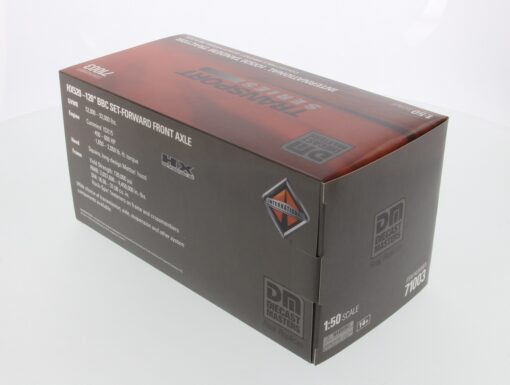 International 1:50 Diecast HX520 SF Black Tandem Prime Mover Tractor Truck 71003 - Image 10