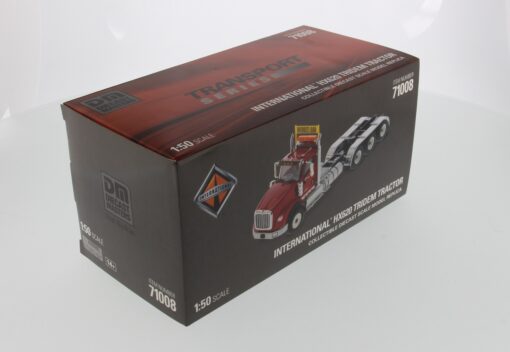 International 1:50 Diecast HX620 SB Red Tridem Prime Mover Tractor Truck 71008 - Image 11