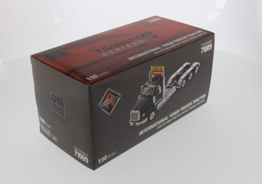 International 1:50 Diecast HX620 SB Black Tridem Prime Mover Tractor Truck 71009 - Image 11