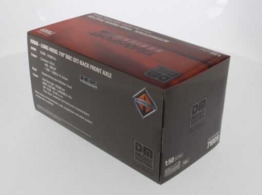 International 1:50 Diecast HX620 SB Black Tridem Prime Mover Tractor Truck 71009 - Image 10