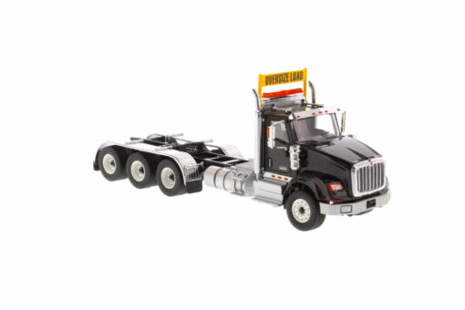 International 1:50 Diecast HX620 SB Black Tridem Prime Mover Tractor Truck 71009 - Image 2