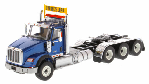 International 1:50 Diecast HX620 SB Blue Tridem Prime Mover Tractor Truck 71010