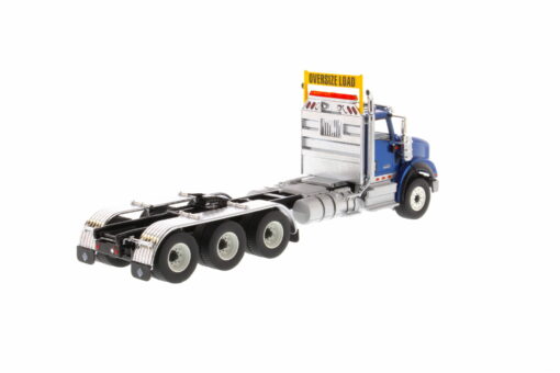 International 1:50 Diecast HX620 SB Blue Tridem Prime Mover Tractor Truck 71010 - Image 4