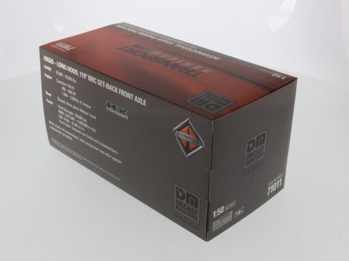 International 1:50 Diecast HX620 SB Grey Tridem Prime Mover Tractor Truck 71011 - Image 10