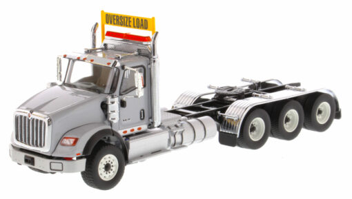 International 1:50 Diecast HX620 SB Grey Tridem Prime Mover Tractor Truck 71011