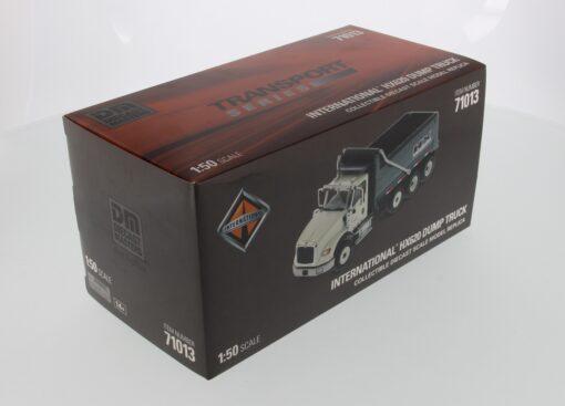 International 1:50 Diecast HX620 SB White Dump Truck 71013 - Image 10
