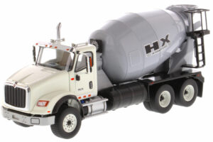 International 1:50 Diecast HX615 SB White Concrete Mixer Truck 71014