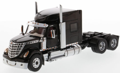 International 1:50 Diecast LoneStar Sleeper Black Tandem Prime Mover Tractor Truck 71023