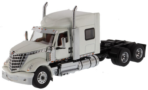 International 1:50 Diecast LoneStar Sleeper White Tandem Prime Mover Tractor Truck 71024