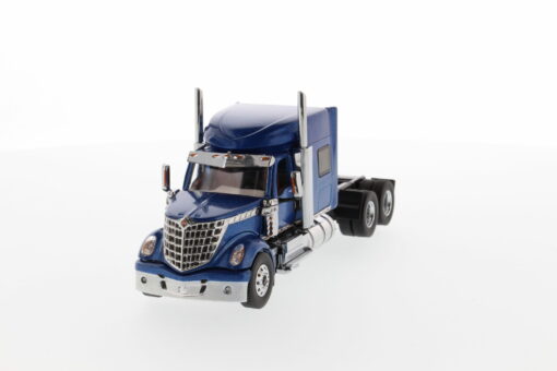 International 1:50 Diecast LoneStar Sleeper Metallic Blue Tandem Prime Mover Tractor Truck 71026 - Image 9