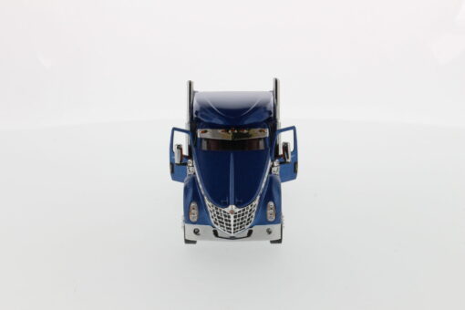 International 1:50 Diecast LoneStar Sleeper Metallic Blue Tandem Prime Mover Tractor Truck 71026 - Image 16