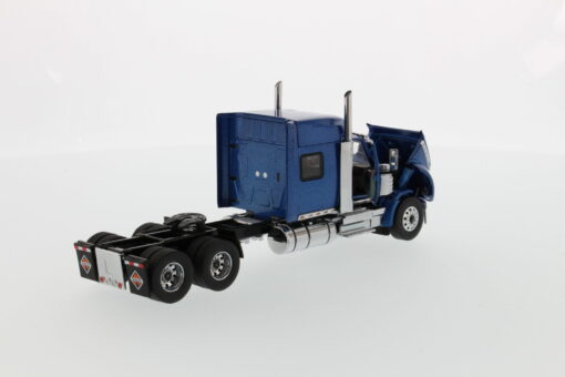 International 1:50 Diecast LoneStar Sleeper Metallic Blue Tandem Prime Mover Tractor Truck 71026 - Image 14