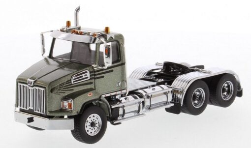Western Star 1:50 Diecast 4700 SB Metallic Green Tandem Prime Mover Tractor Truck 71038