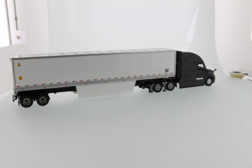 Freightliner 1:50 Diecast New Cascadia with 53' Dry Cargo Van - Grey tractor + White trailer 71047 - Image 11