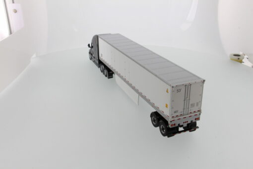 Freightliner 1:50 Diecast New Cascadia with 53' Dry Cargo Van - Grey tractor + White trailer 71047 - Image 8