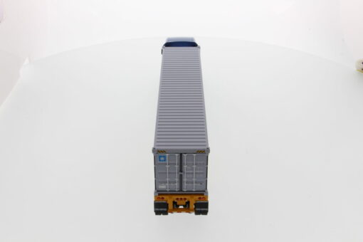 Freightliner 1:50 Diecast New Cascadia with with 40' Dry good Sea Container - Blue tractor + Yellow trailer + MAERSK container 71048 - Image 4