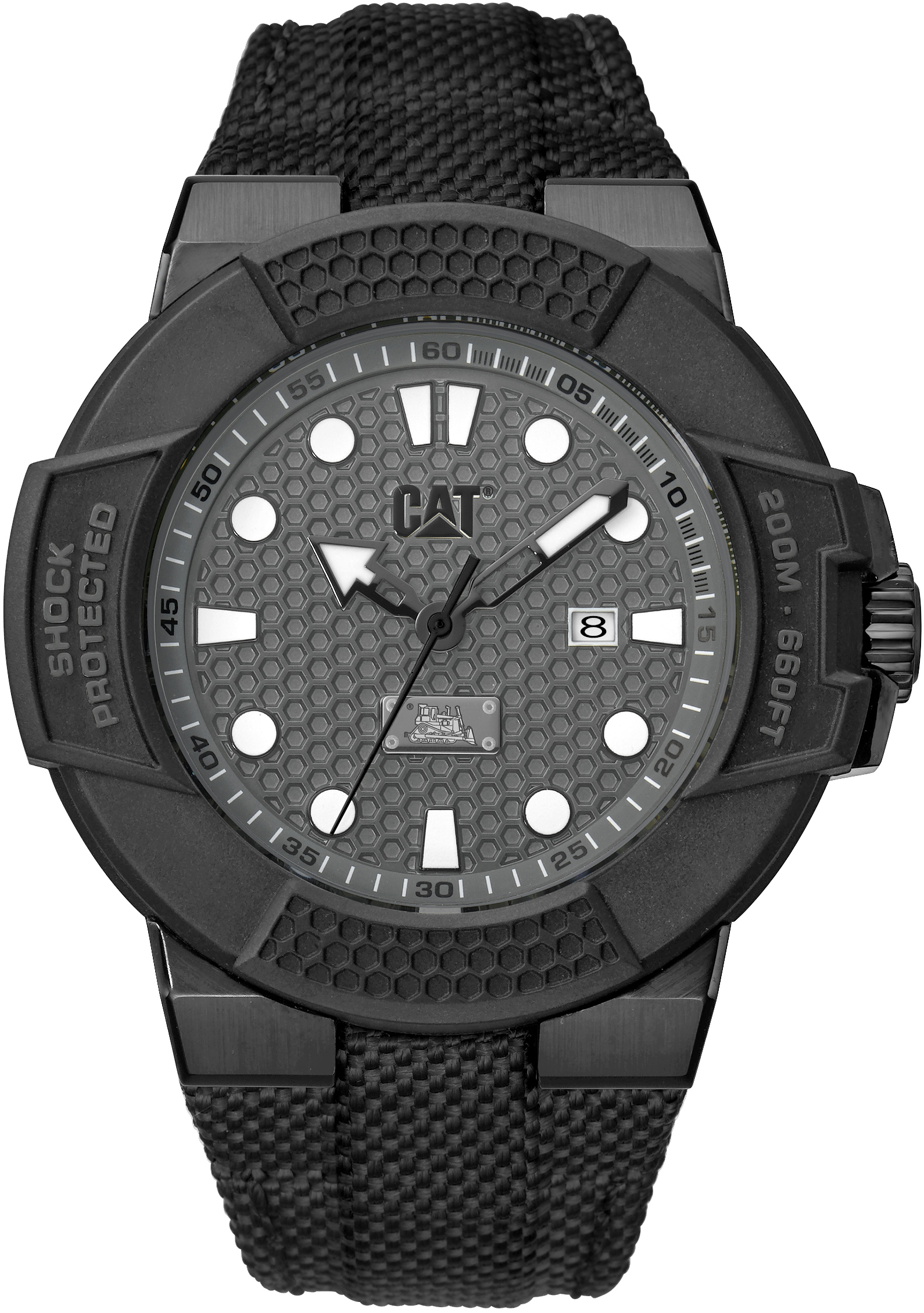 CAT Shockmaster 3HD Watch Gun with Nylon Strap SF.151.65.515