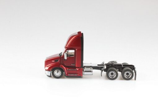 Peterbilt 579 Red Day Cab Tractor On-Highway Truck 71068 - Image 2