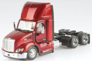 Peterbilt 579 Red Day Cab Tractor On-Highway Truck 71068