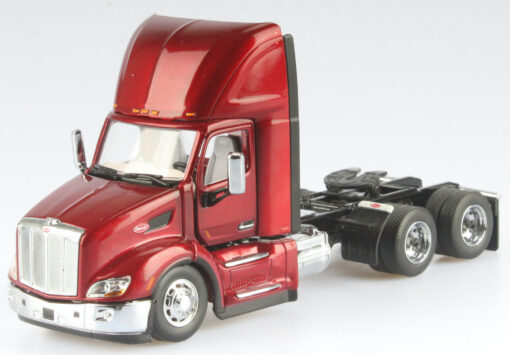 Peterbilt 579 Red Day Cab Tractor On-Highway Truck 71068