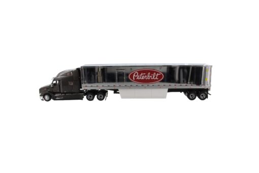 Peterbilt 579 UltraLoft Tractor with 53’ refrigerated van - Legendary Black cab + 53’ Chrome refrigerated van with Peterbilt logo 71071 - Image 7