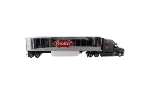 Peterbilt 579 UltraLoft Tractor with 53’ refrigerated van - Legendary Black cab + 53’ Chrome refrigerated van with Peterbilt logo 71071 - Image 3
